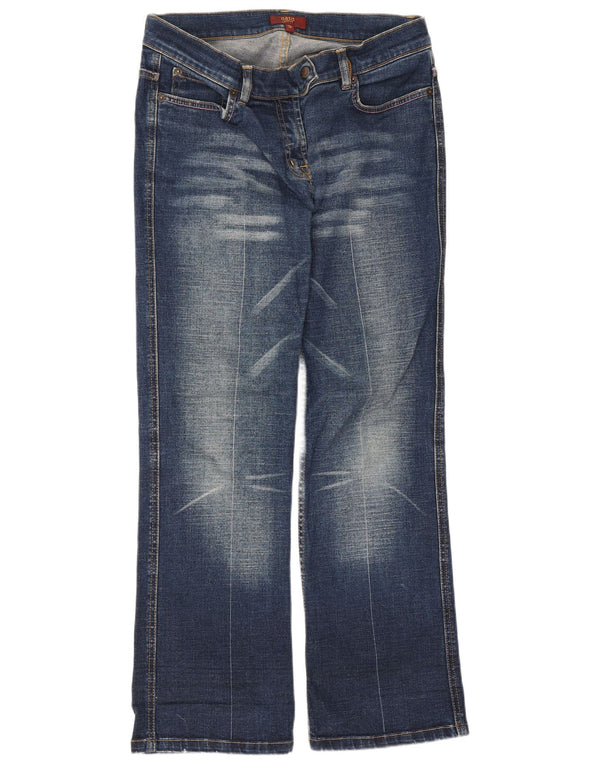 Oasis Womens Bootcut Jeans UK 12 Medium W30 L27 Blue Cotton