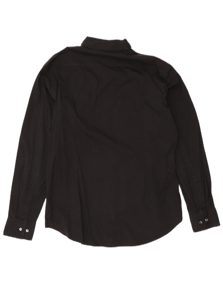 Cămașă pentru bărbați Hugo Boss Slim Fit Mărimea 41 16 Mare Neagră