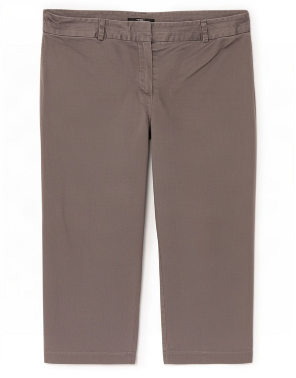 Pantaloni Capri pentru femei Marks & Spencer UK 12 Medium W32 L20 Bumbac gri