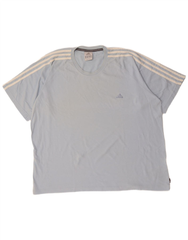 Tricou Bărbați Adidas Top 2XL Bumbac Albastru