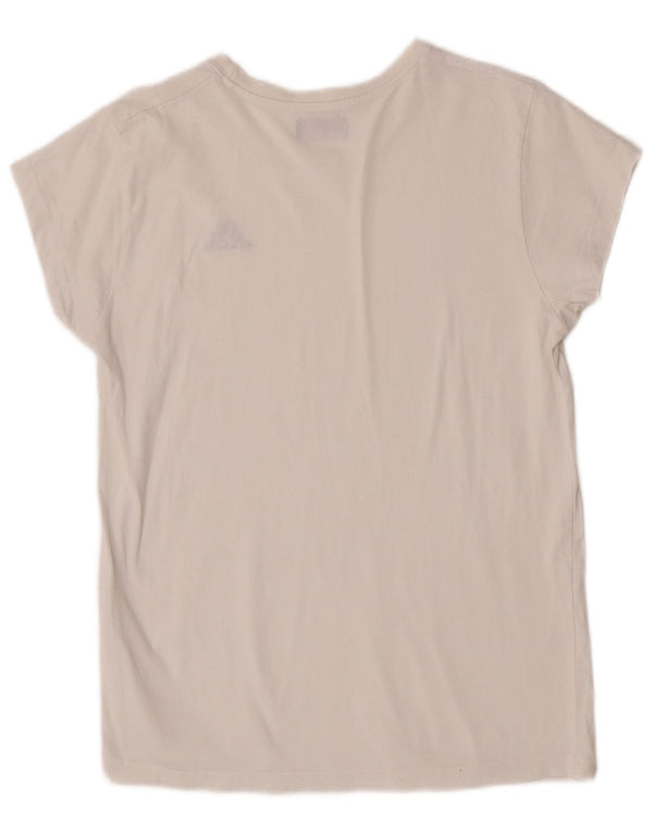 Tricou Kappa Fete Top 15-16 Ani 2XL Alb