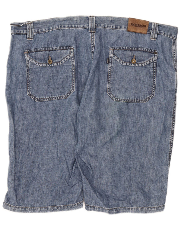 Pantaloni scurți din blugi pentru bărbați Jeckerson W42 2XL, bumbac albastru