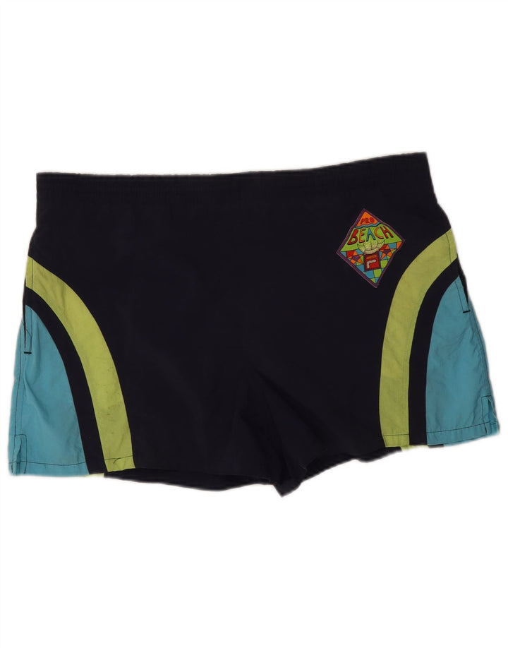 Pantaloni scurți de înot Fila pentru bărbați IT 50 Medium Bleumarin Colorblock