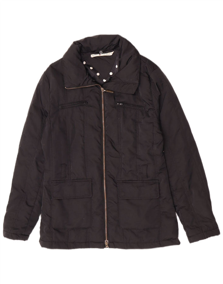 Jachetă căptușită pentru femei Tommy Hilfiger UK 16, mare, negru, nailon