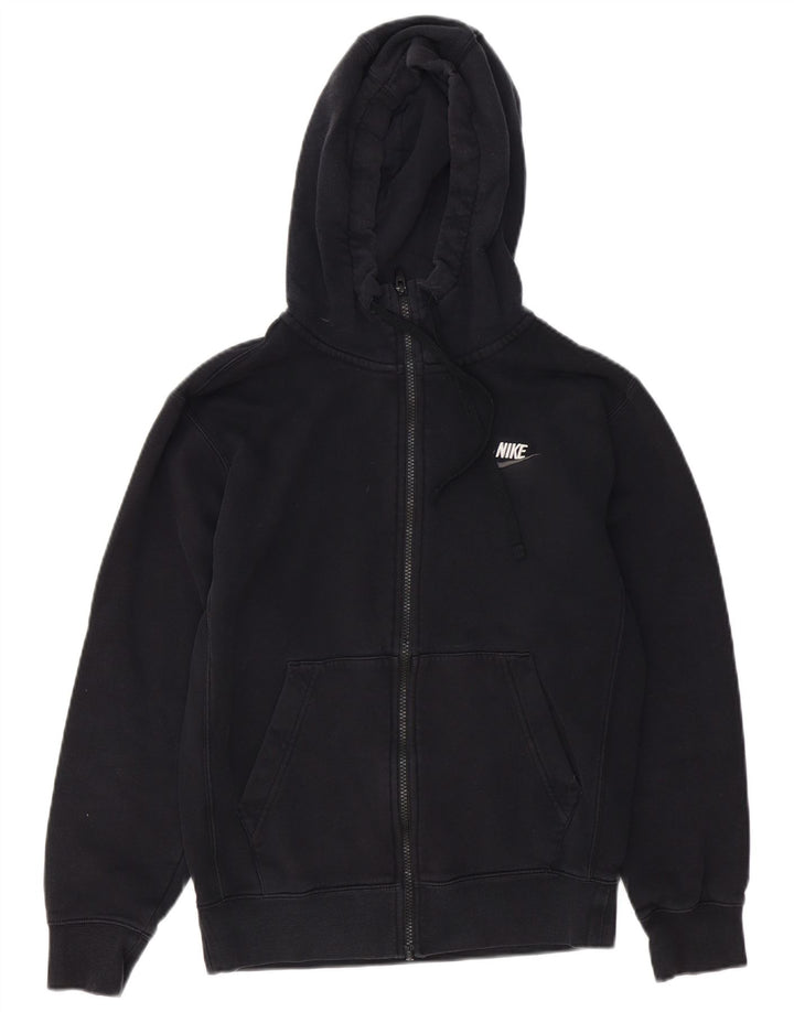 Pulover Nike pentru bărbați, cu fermoar, XS, negru