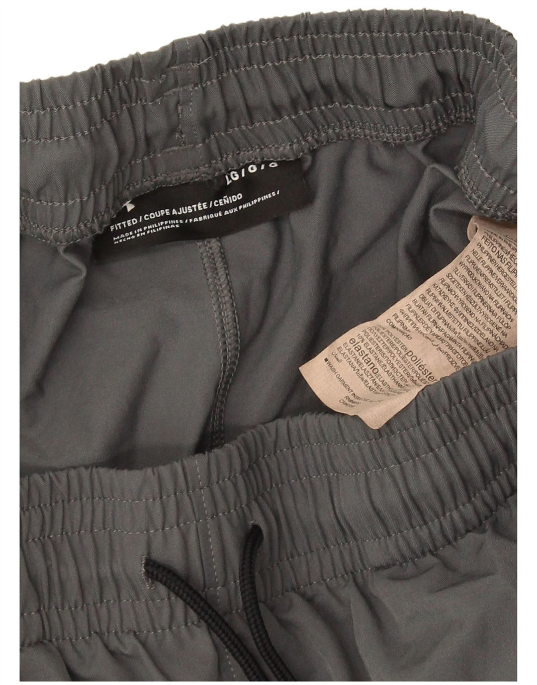 Pantaloni de trening cargo Under Armour pentru bărbați Joggeri mari, gri, poliester