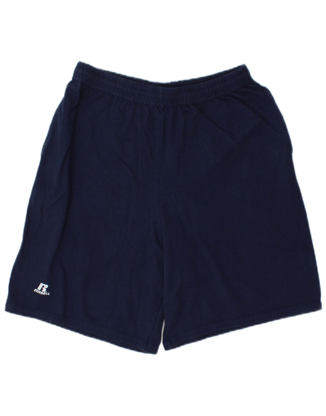 Pantaloni scurți sport pentru bărbați RUSSELL ATHLETIC, bumbac mediu albastru bleumarin