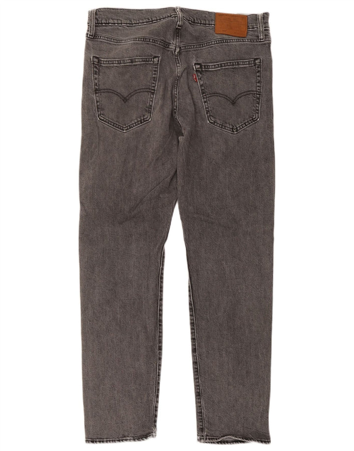 Blugi conici pentru bărbați Levi's 502 W34 L32 bumbac gri