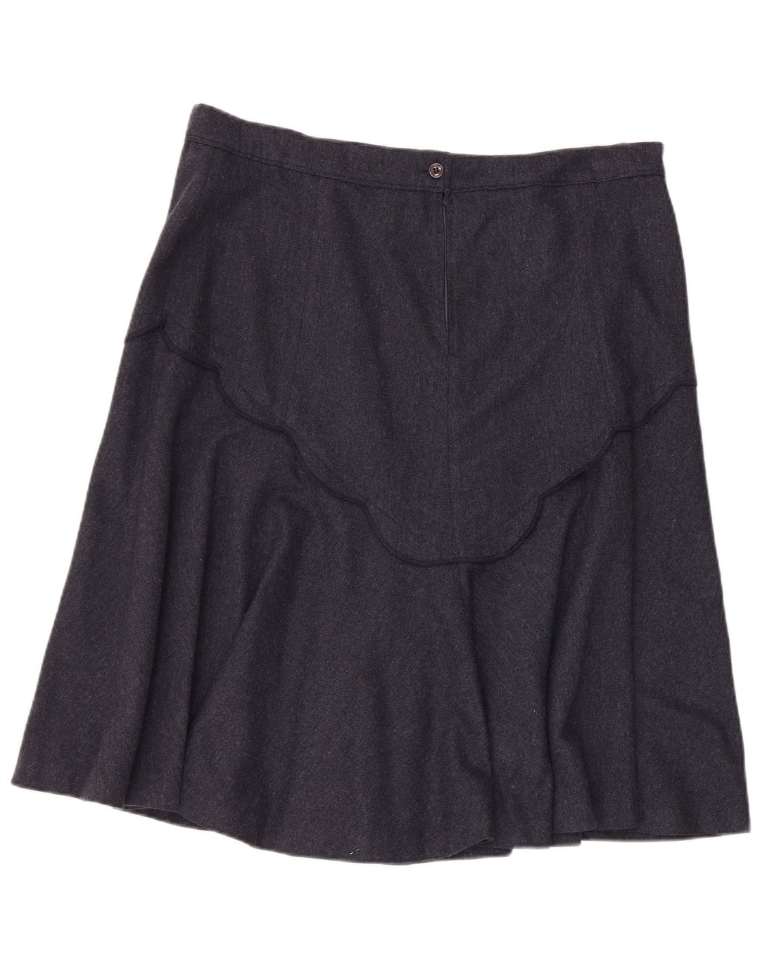Fusta evazată pentru femei Vintage EU 46 XL W36 Bleumarin