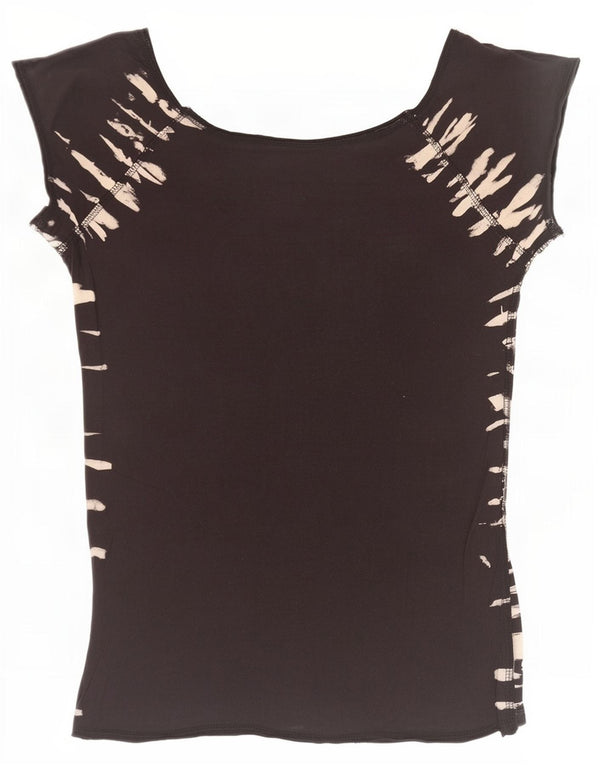 Hard Rock Cafe Tricou grafic New York pentru femei Top UK 6 XS Bumbac negru