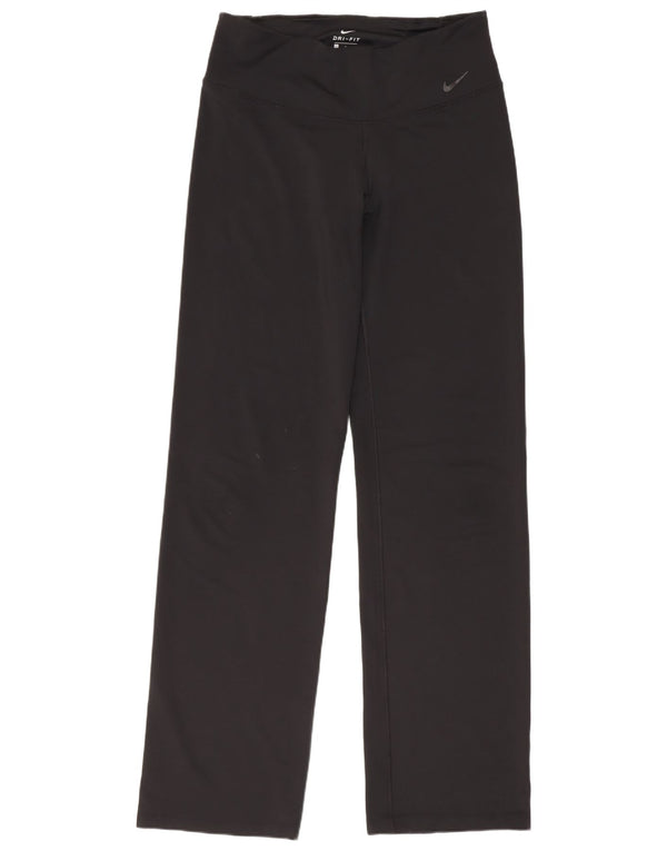 Leggings Dri Fit Nike pentru femei UK 14, mare, negru, poliester