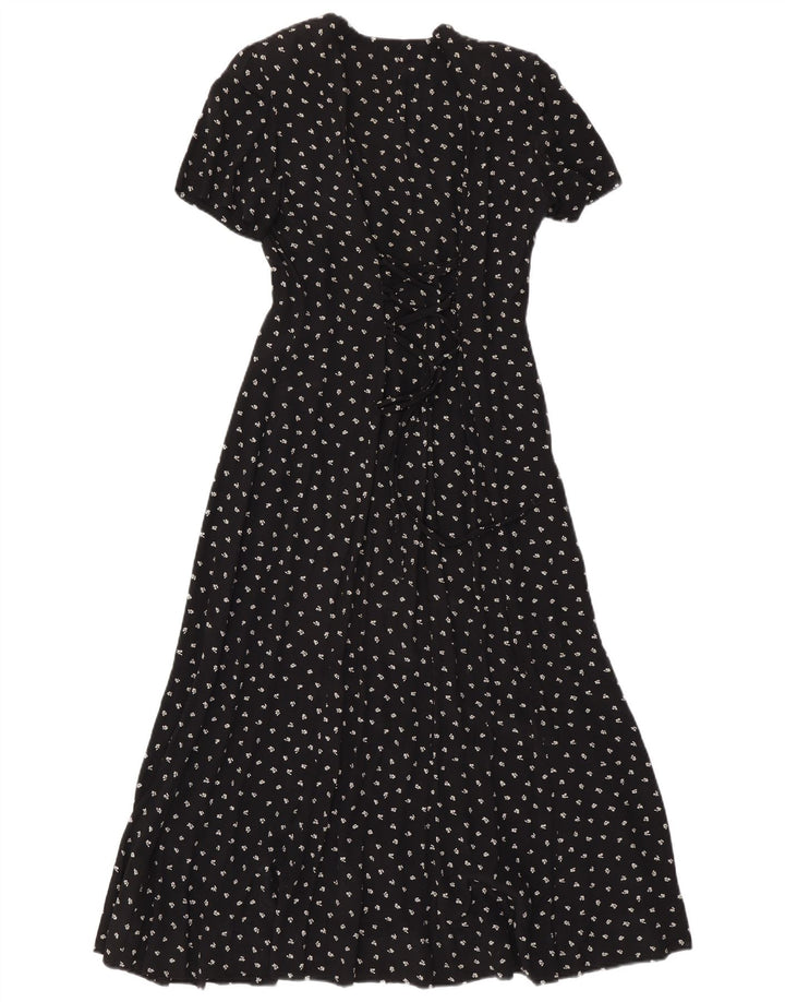 Rochie Maxi Superior pentru Femei IT 44 Medium Negru Floral
