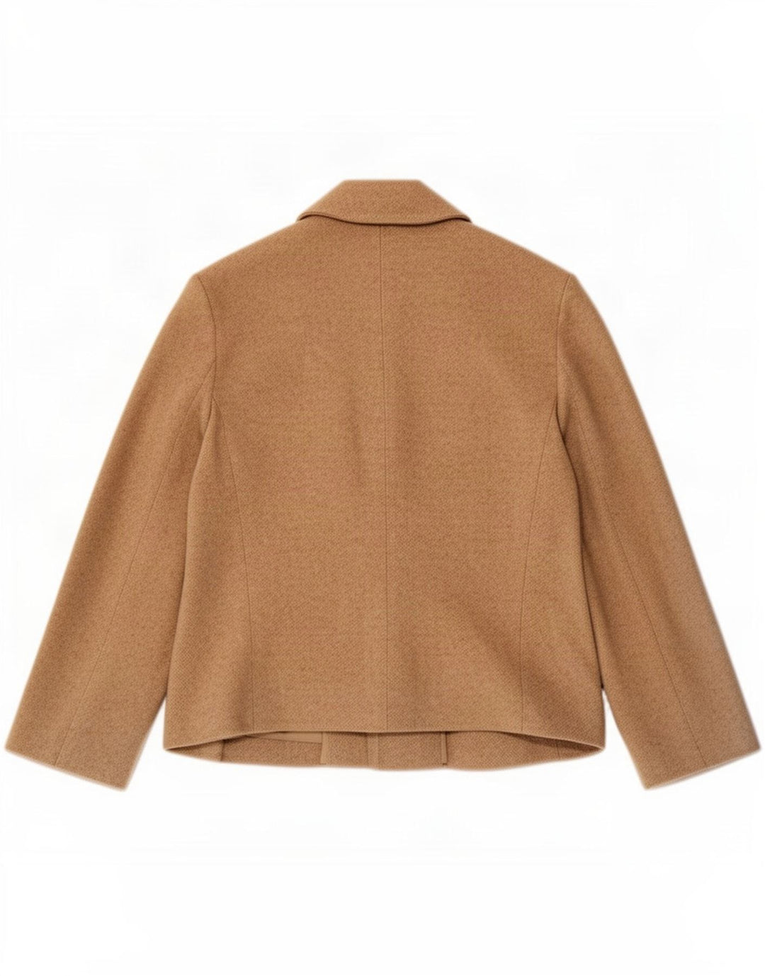 Jachetă Blazer Femei Cerruti 2 Nasturi EU 36 Mic Bej Păr Camel