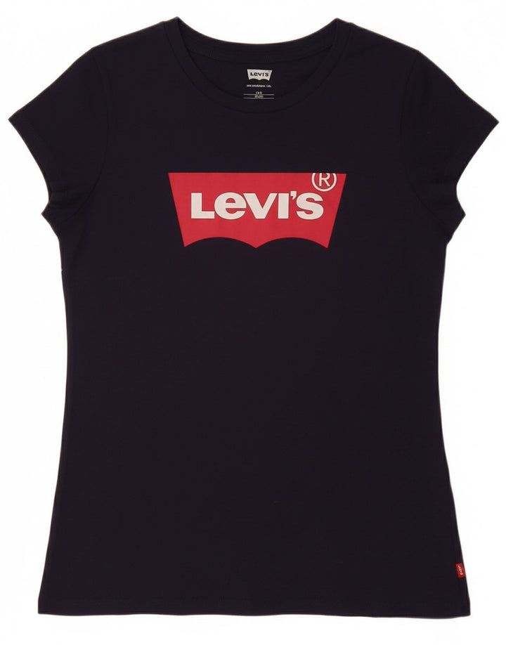 Tricou Grafic Fete LEVI'S Top 15-16 Ani Bumbac Bleumarin