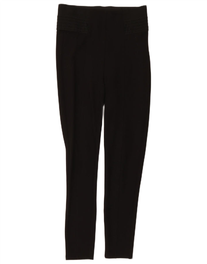 Leggings pentru femei Zara UK 12 Poliester mediu negru