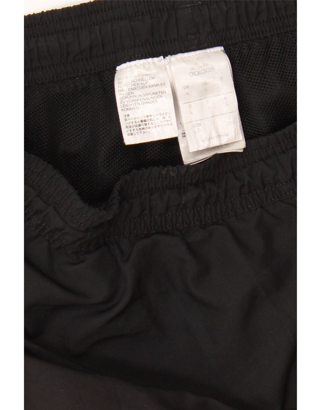 Pantaloni de trening grafic ADIDAS pentru bărbați Pantaloni de jogging mari, negru, poliester