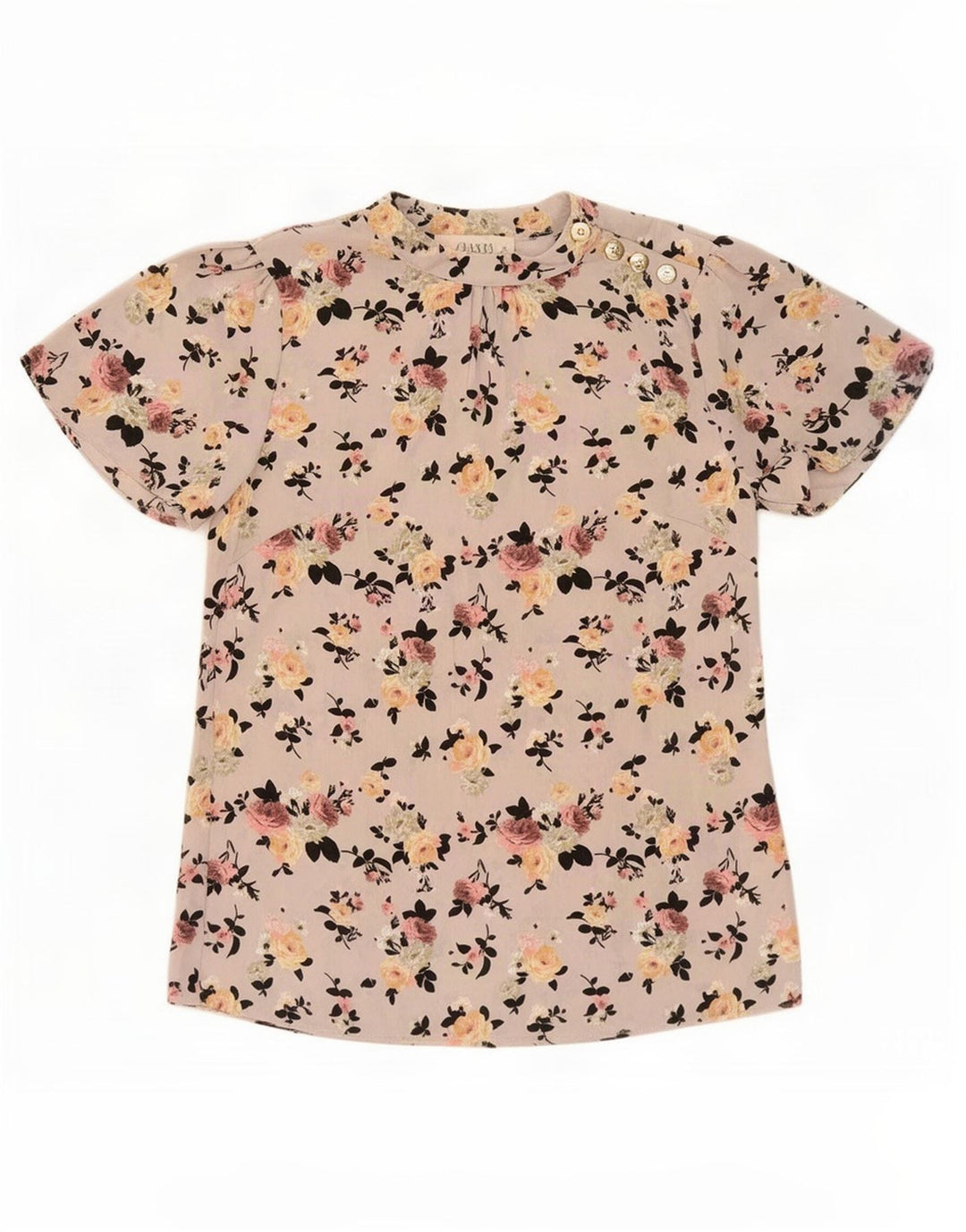 Bluză pentru femei Oasis, UK 8, Poliester Floral Gri mic
