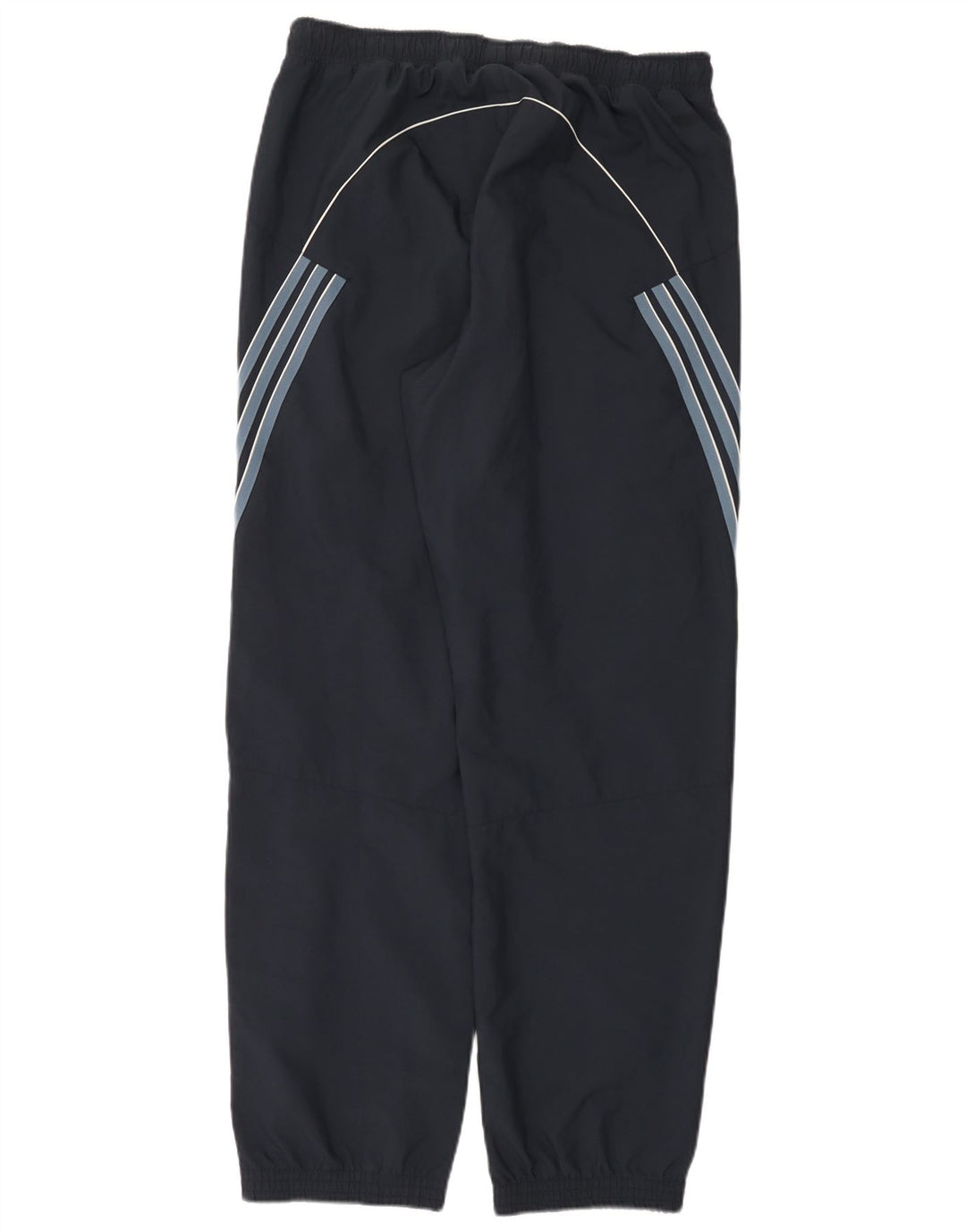 Pantaloni de trening pentru bărbați Adidas Pantaloni de jogging mari, bleumarin, poliester cu dungi