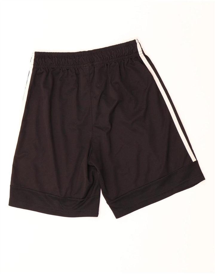 Pantaloni scurți sport ADIDAS băieți 13-14 ani poliester negru