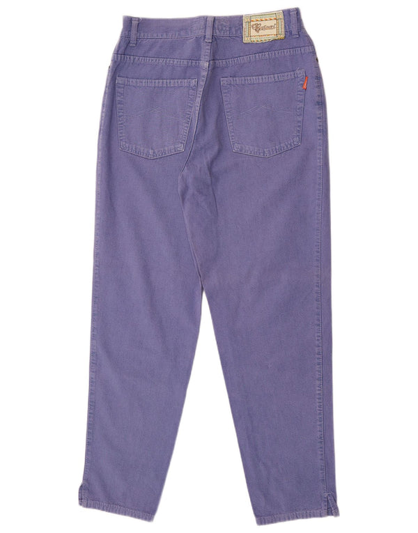 Blugi conici pentru femei cu talie înaltă Casucci IT 50 XL W29 L30 bumbac violet