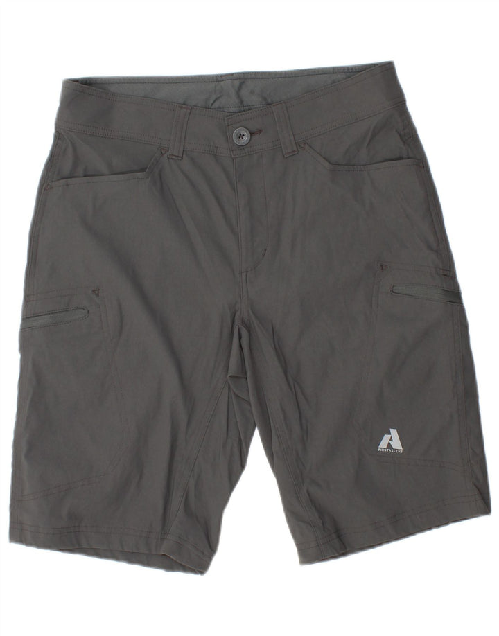 Pantaloni scurți cargo pentru bărbați EDDIE BAUER W32 nailon gri mediu
