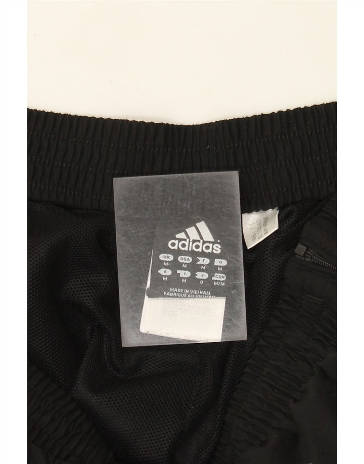 Pantaloni de trening Adidas Climalite pentru bărbați, poliester mediu negru