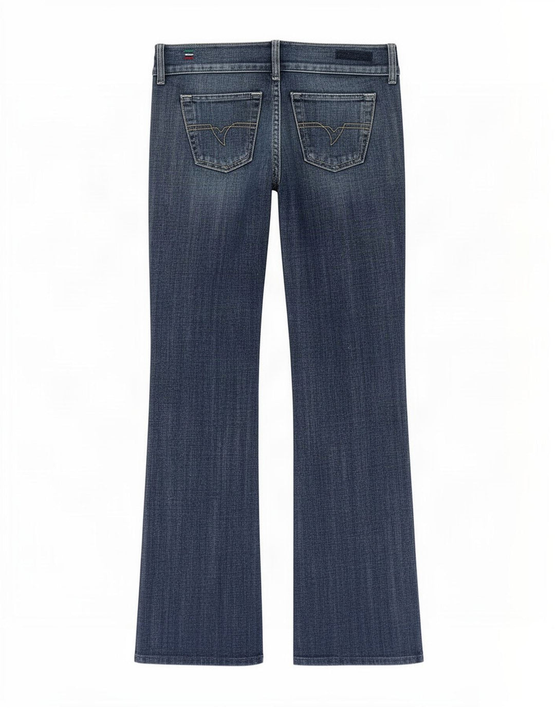 Blugi Diesel pentru femei Cherone Bootcut W29 L32 Bumbac bleumarin