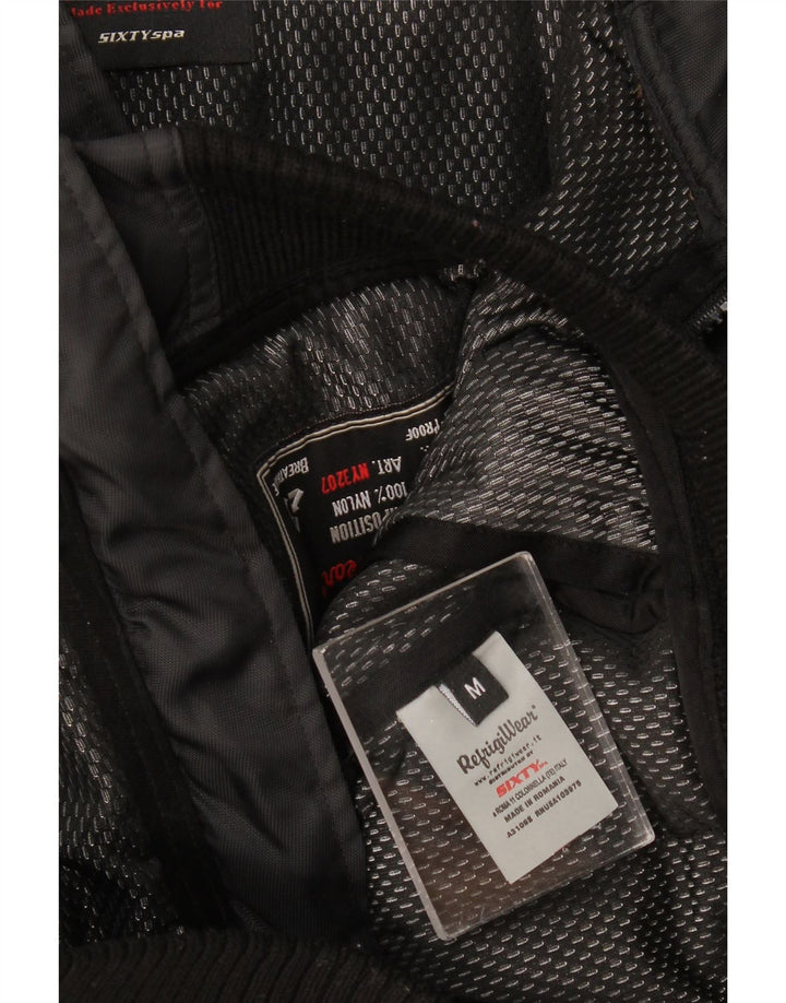 Jachetă căptușită cu glugă pentru bărbați Refrigiwear UK 38 Poliamidă neagră medie