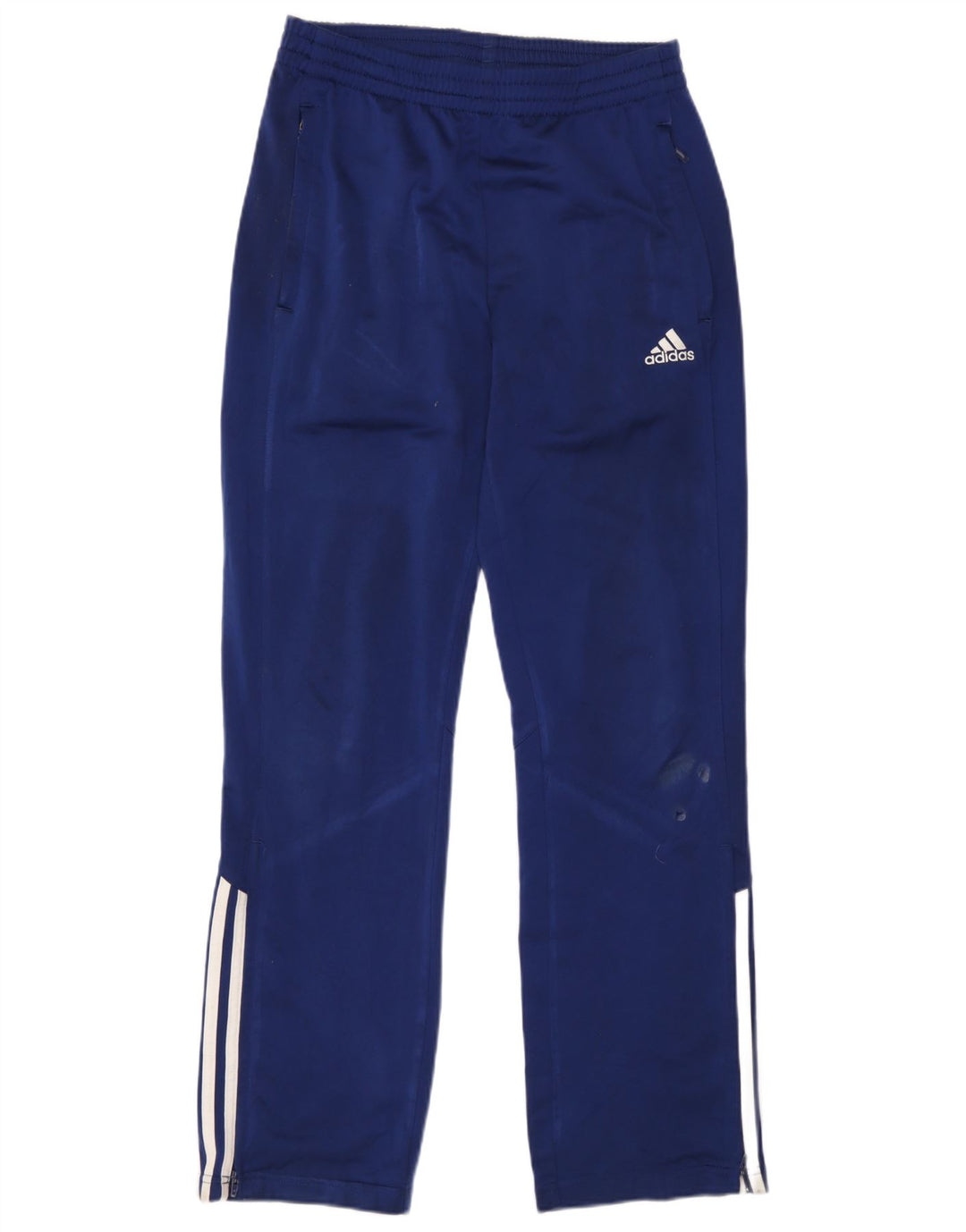 Pantaloni de trening Adidas pentru băieți 13-14 ani poliester bleumarin