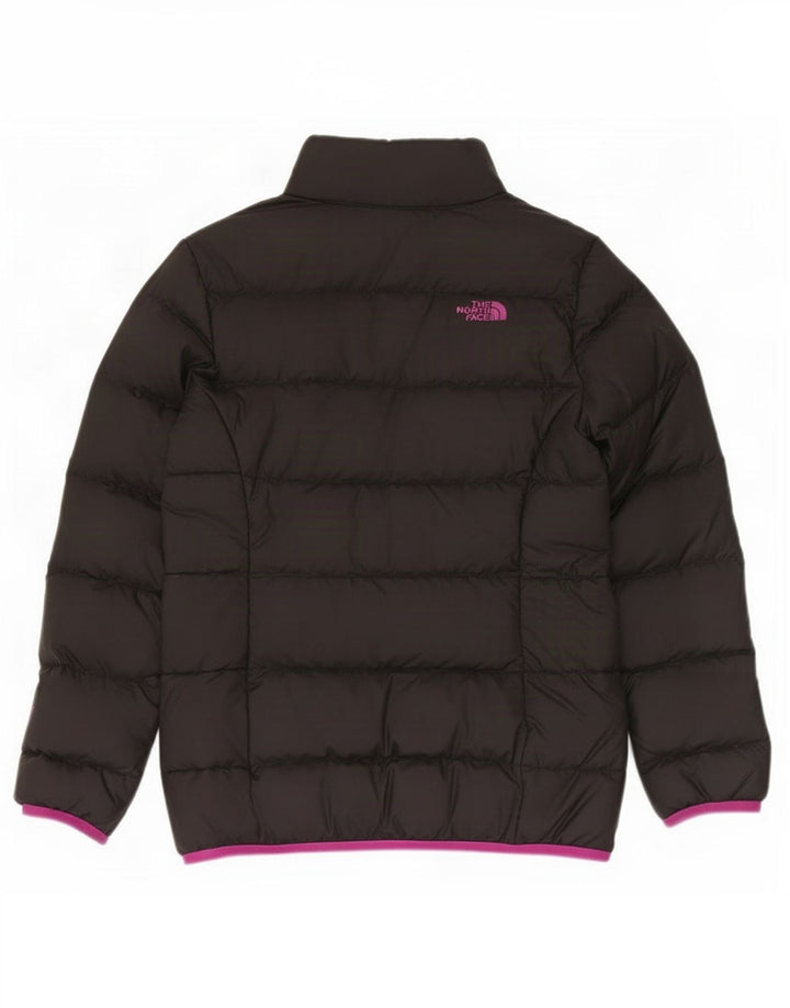 Jachetă căptușită pentru fete The North Face 9-10 ani poliester mediu negru