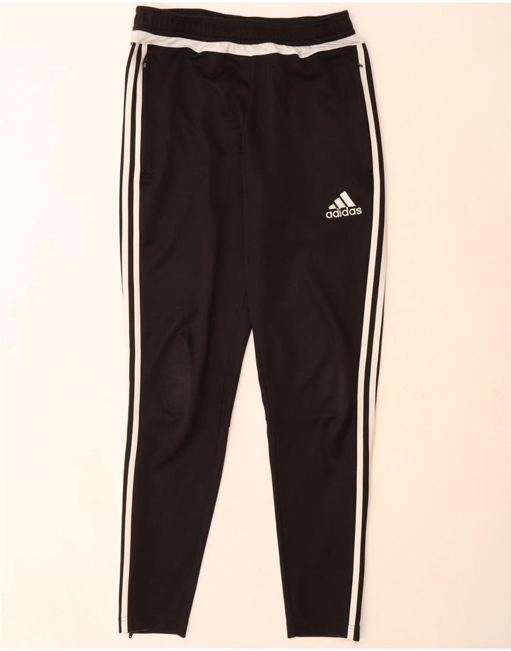 Pantaloni de trening Adidas Climacool pentru bărbați, poliester negru mic