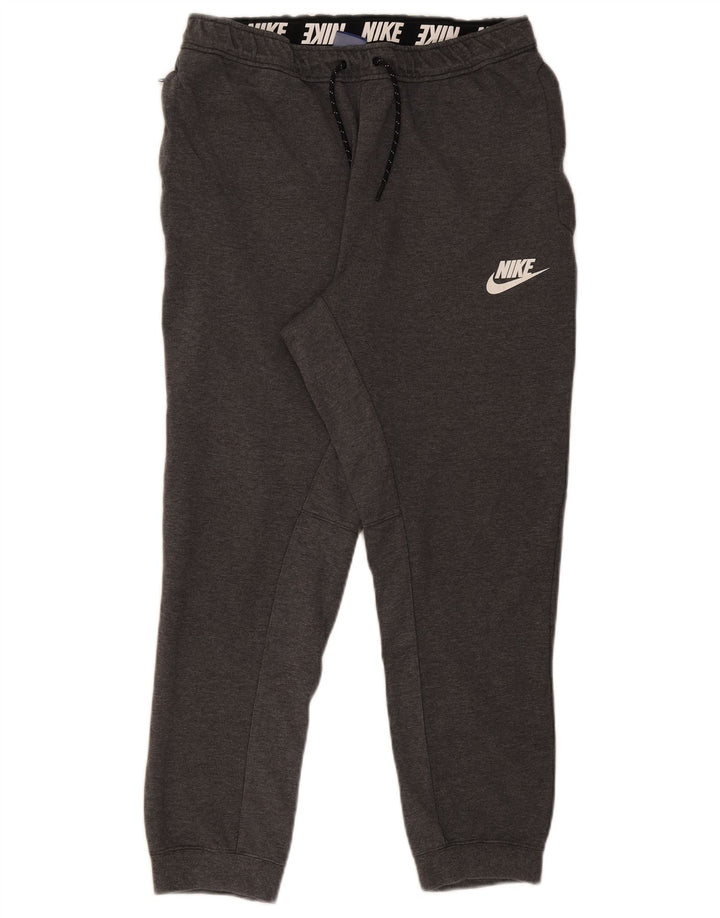 Pantaloni de trening Nike pentru bărbați Joggeri mari, gri, bumbac