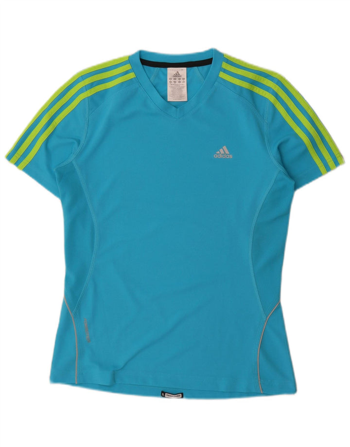 Tricou Adidas pentru femei Top UK 12 Medium Blue Poliester