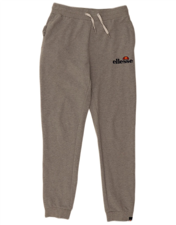 Pantaloni de trening pentru bărbați Ellesse Pantaloni de jogging din bumbac gri mediu