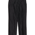 Pantaloni de costum drepți pentru bărbați Zara EU 38 Mici L30 L30 Poliester negru