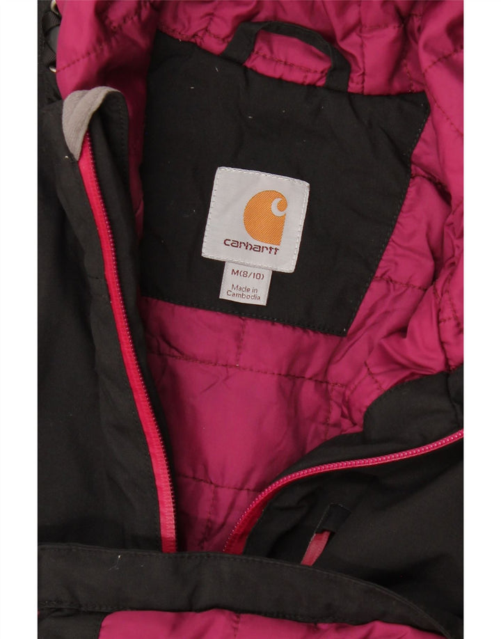 Jachetă de vânt cu glugă pentru femei Carhartt US 8/10 Poliester mediu negru