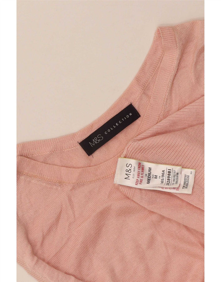 Vestă pentru femei Marks & Spencer UK 12 Medium Pink Viscose
