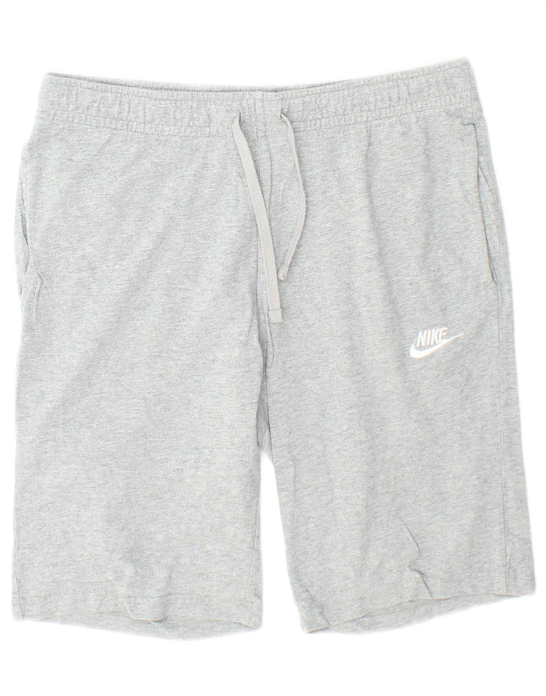 Pantaloni scurți sport Nike pentru bărbați, bumbac, gri mediu