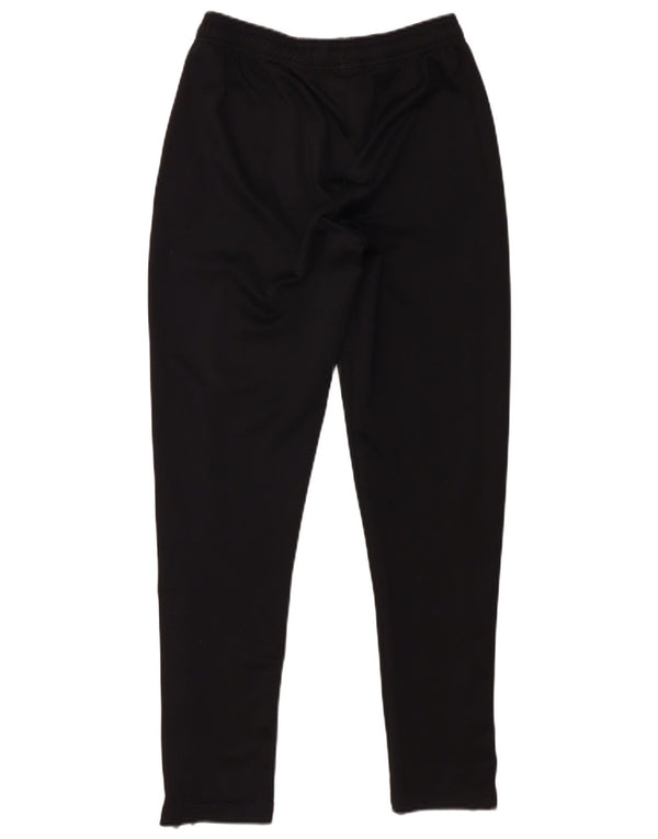 Pantaloni de trening Adidas Climalite pentru baieti 13-14 ani poliester negru