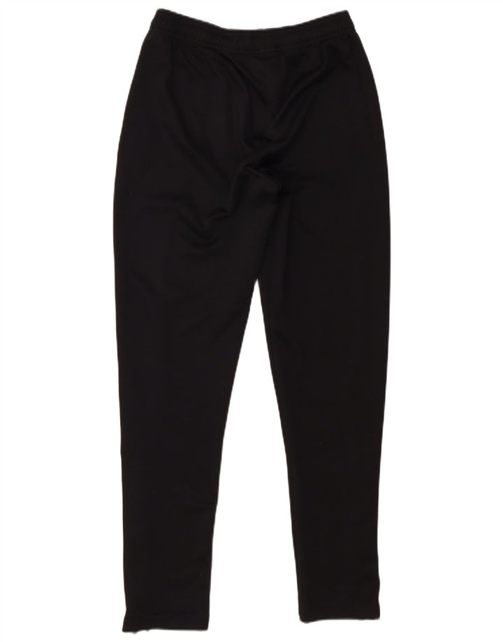 Pantaloni de trening Adidas Climalite pentru baieti 13-14 ani poliester negru