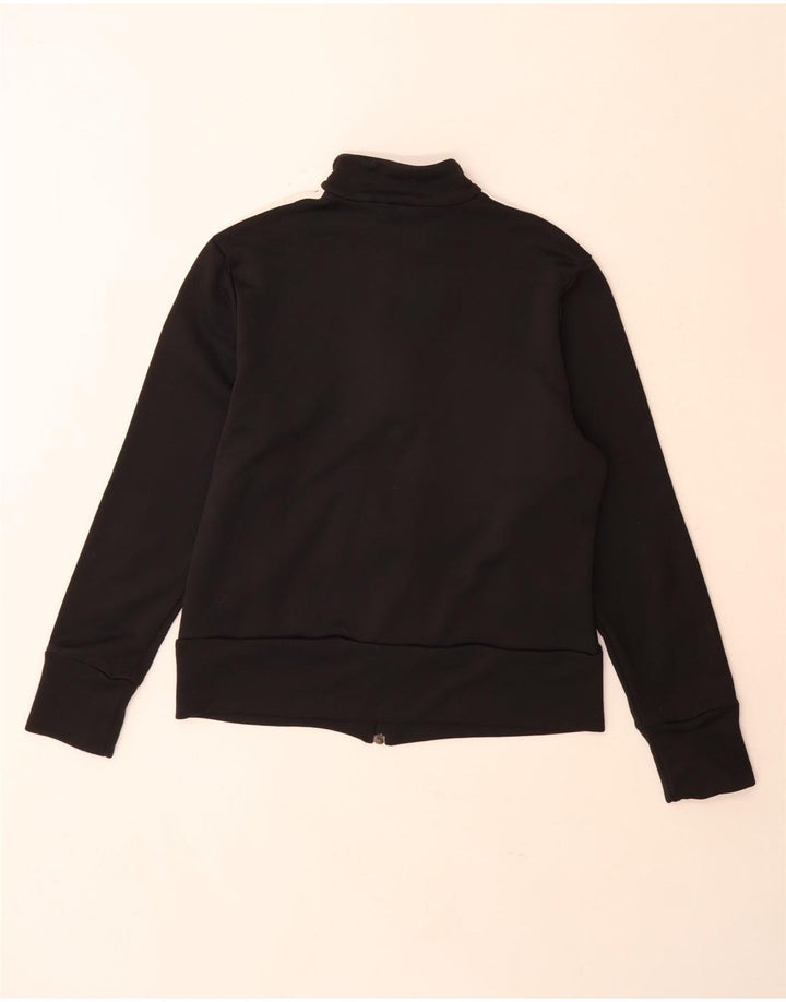 Jachetă de trening pentru femei Adidas UK 16 Poliester negru mare