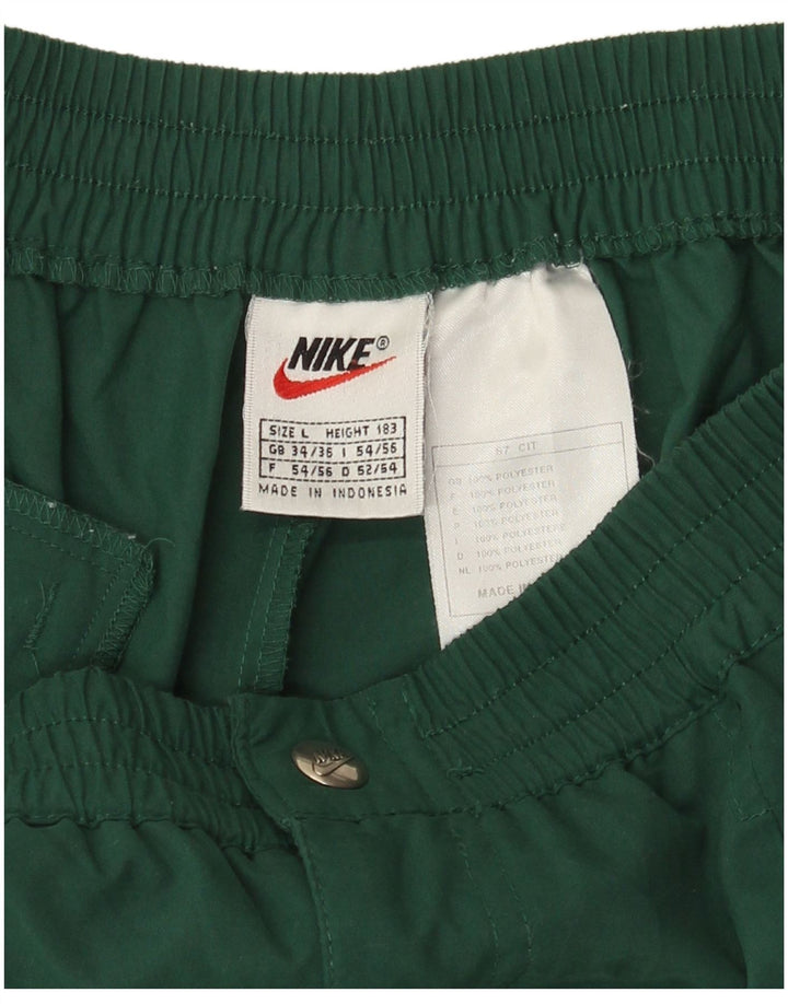Pantaloni scurți Nike Pegged Chino pentru femei, mari W34, poliester verde