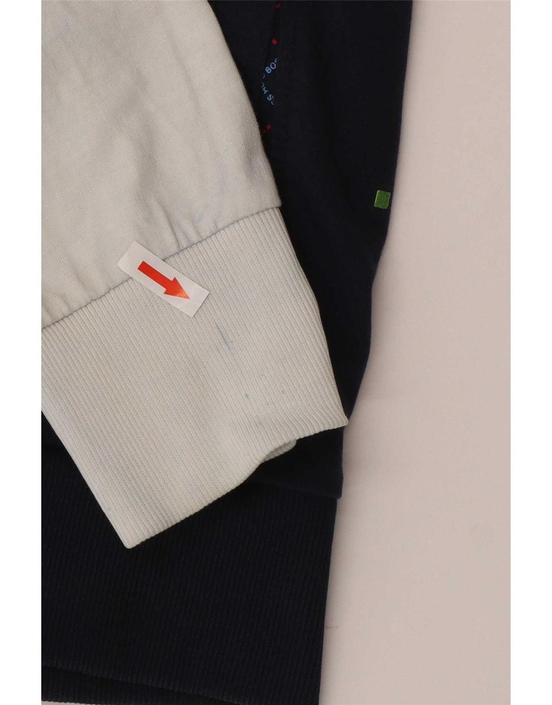 Jachetă de trening pentru bărbați Hugo Boss, mare, albă, bloc de culoare