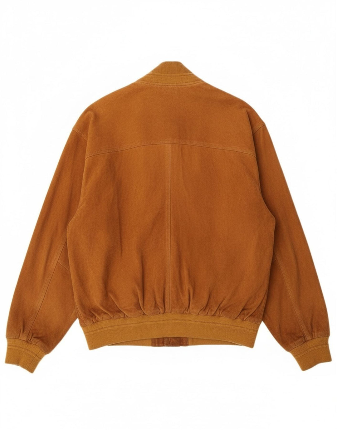 Bomber vintage pentru bărbați din piele intoarsa IT 50 mare, bej