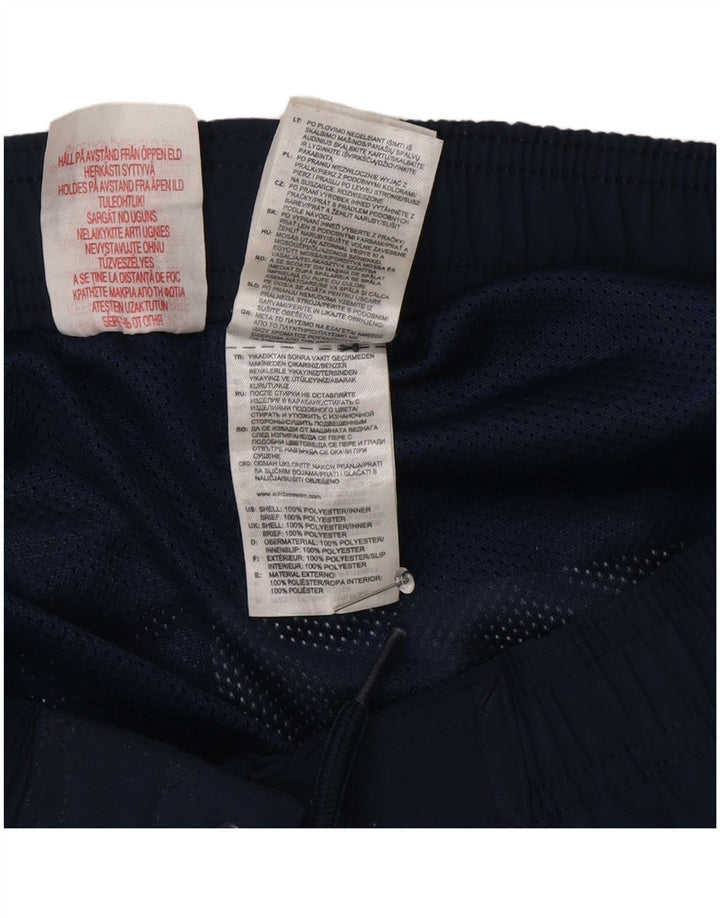 Pantaloni scurți de înot cu grafic pentru băieți Adidas 15-16 ani poliester albastru