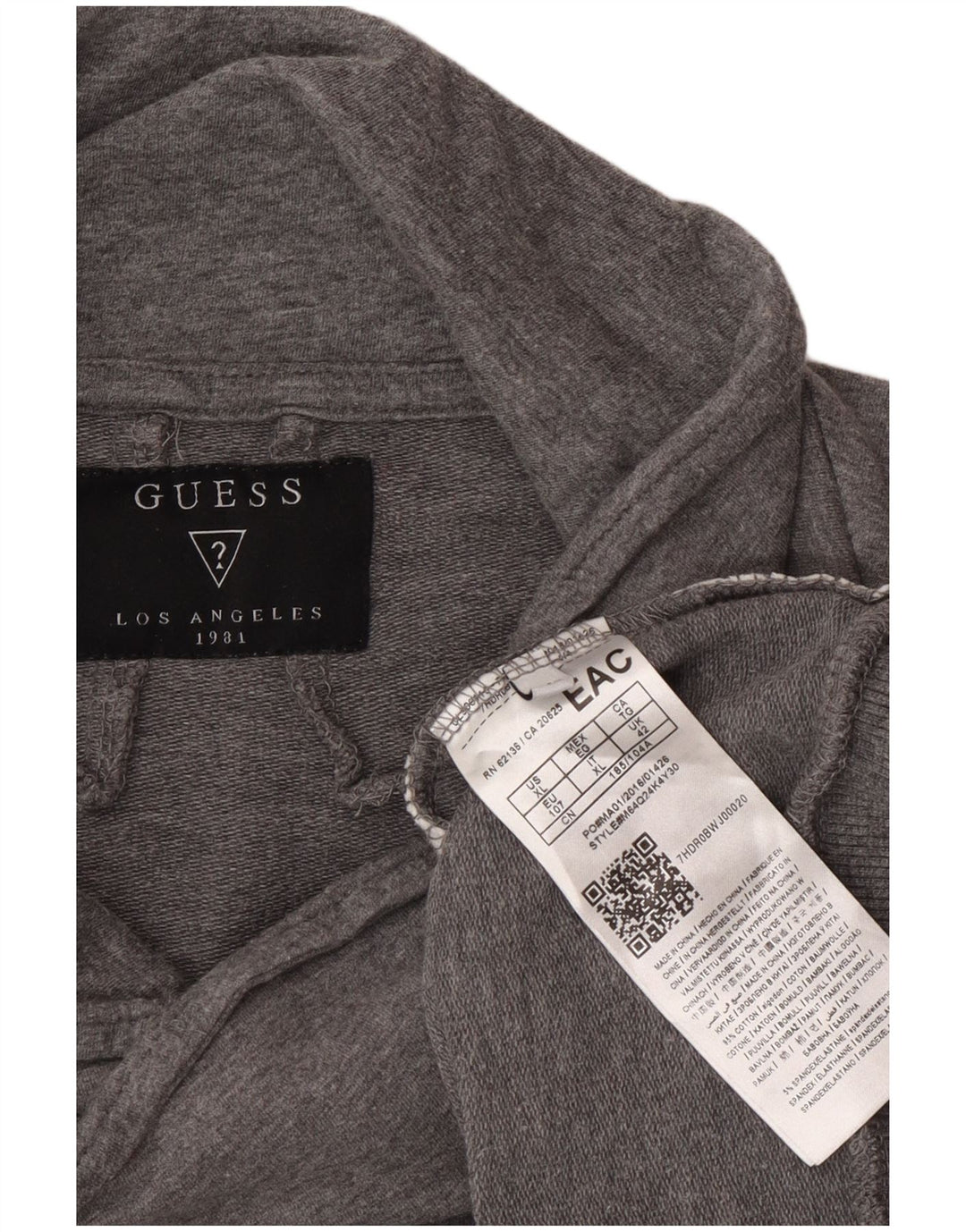 Pulover pentru femei Guess IT 42 Gri mediu, bumbac color bloc