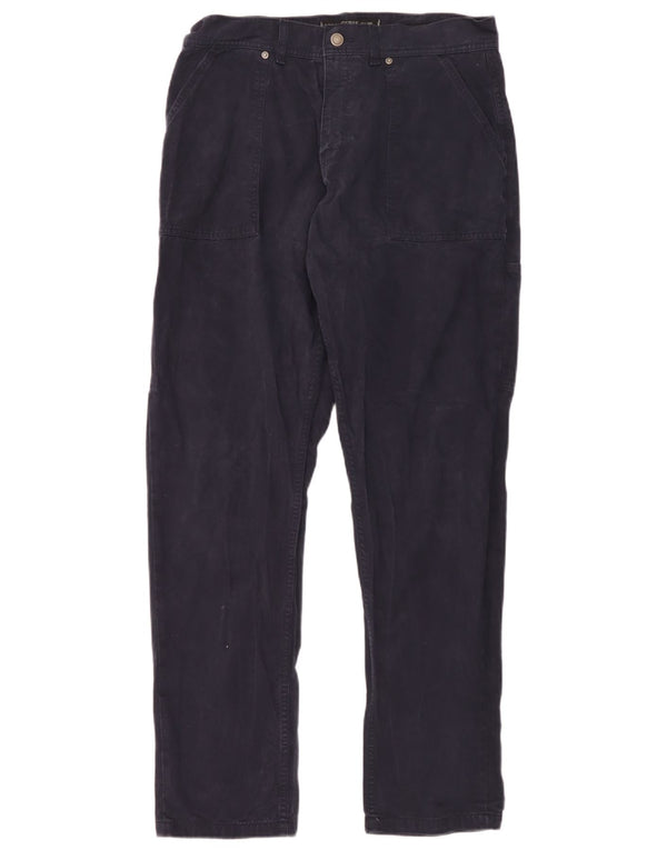 Pantaloni cargo drepti pentru bărbați Guess W32 L32 bleumarin