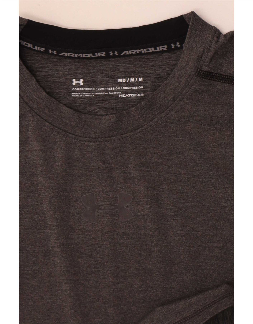 Vestă Under Armour Heat Gear pentru bărbați, gri mediu, colorblock