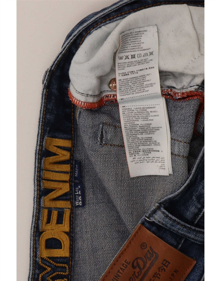 Blugi slim pentru bărbați Superdry W32 L34 Bumbac albastru