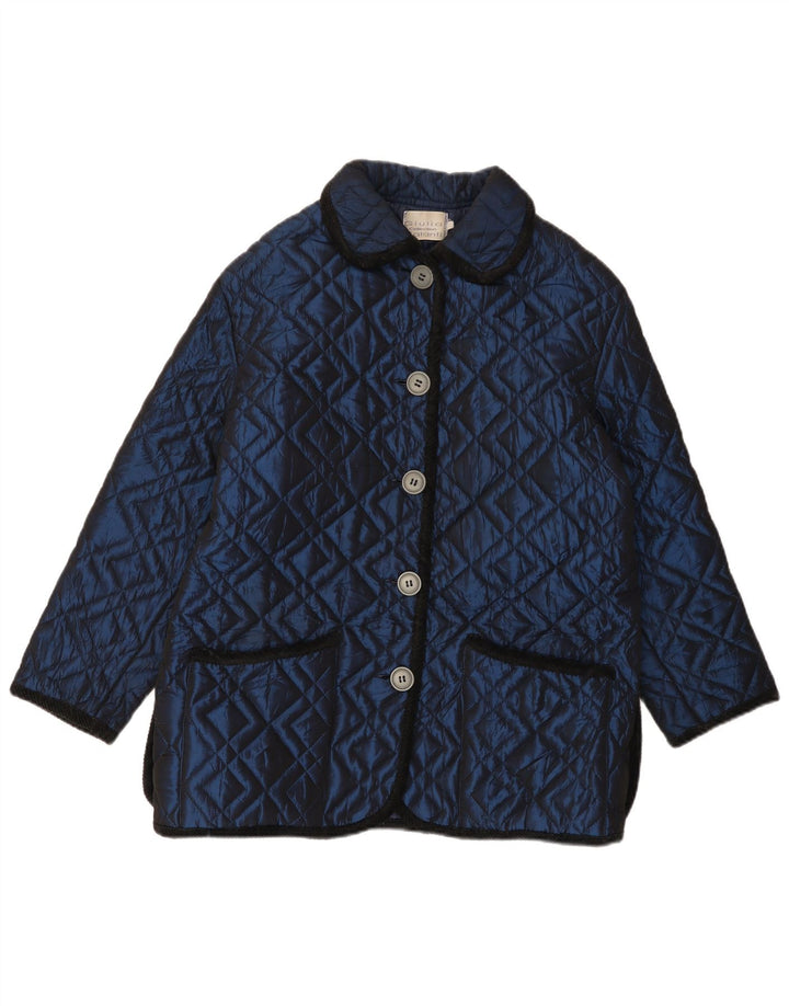 Giulia Galanti Jachetă matlasată pentru femei UK 12 Medium Bleumarin